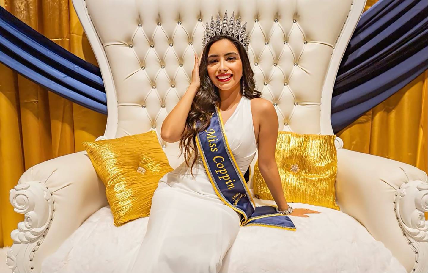 Keylin Perez, Miss Coppin State University. The 22-year-old is the first Latina to hold the crown in the school’s history.