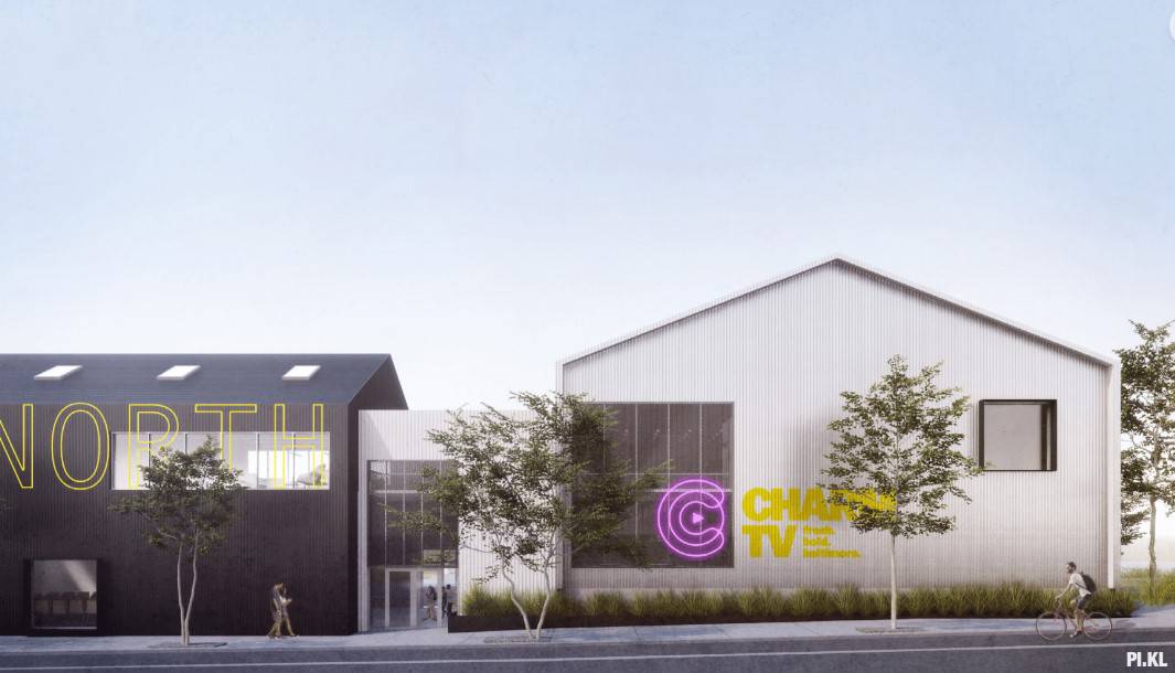 Digital rendering for the upcoming Mayor's Office of Cable and Communications (MOCC) headquarters, which will also be the new home of CharmTV.