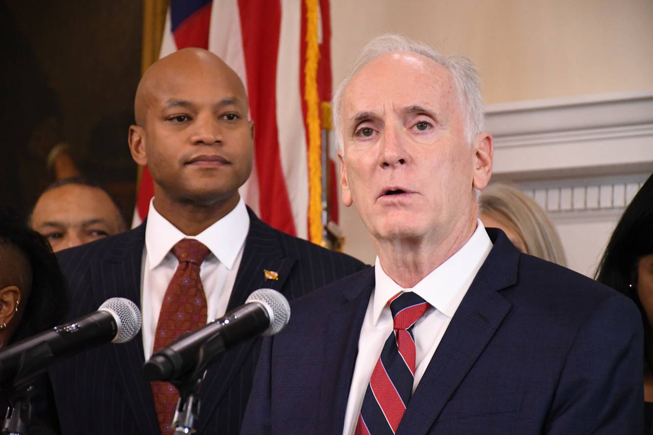 Paul Wiedefeld is Gov. Wes Moore's nominee for secretary of transportation. Moore announced his pick during a State House news conference on Tuesday, Jan. 24, 2023.