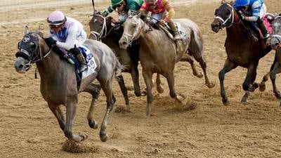 Arcangelo wins Belmont Stakes; Preakness winner National Treasure finishes 6th