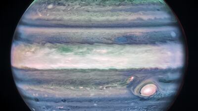 Jupiter has a jet stream twice as powerful as Earth’s strongest hurricanes