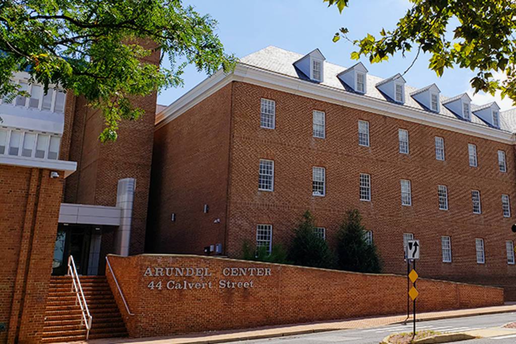 The Arundel Center in downtown Annapolis houses county government offices.