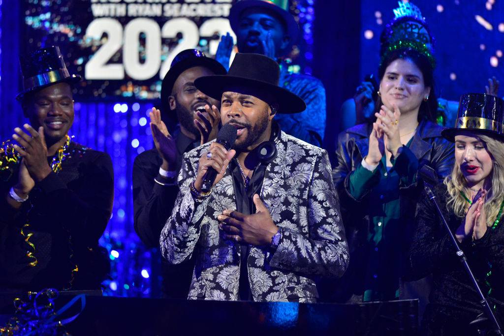 LOS ANGELES, CALIFORNIA - NOVEMBER 08: In this image released on December 31, D-Nice performs at Dick Clark's New Year's Rockin' Eve with Ryan Seacrest 2023 broadcast on December 31, 2022 and January 1, 2023 at the Disneyland Resort in Anaheim, California.