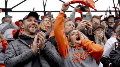 Photos: Orioles fans flock to opening day at Camden Yards