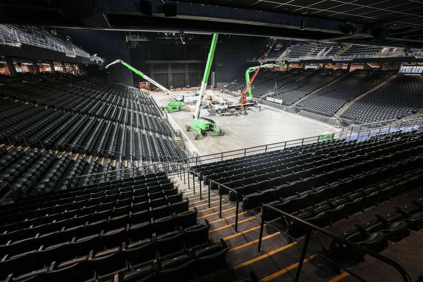 Scenes of the newly renovated CFG Bank Arena, set to open in April 2023.