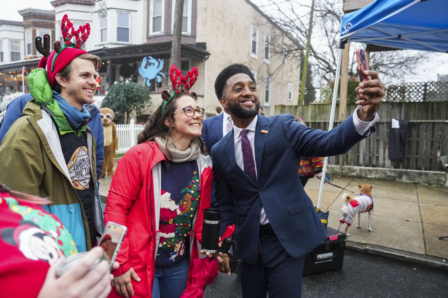 The Today Show filmed a live segment on Hampden's famous 34th street on December 7, 2022.  Mayor Brandon Scott takes selfies with residents and speaks on Baltimore's local gem.