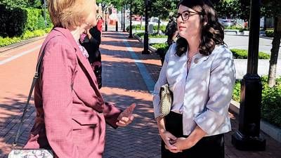 ‘Stay tough.’ How a late House speaker’s words still inspire congressional candidate Sarah Elfreth.