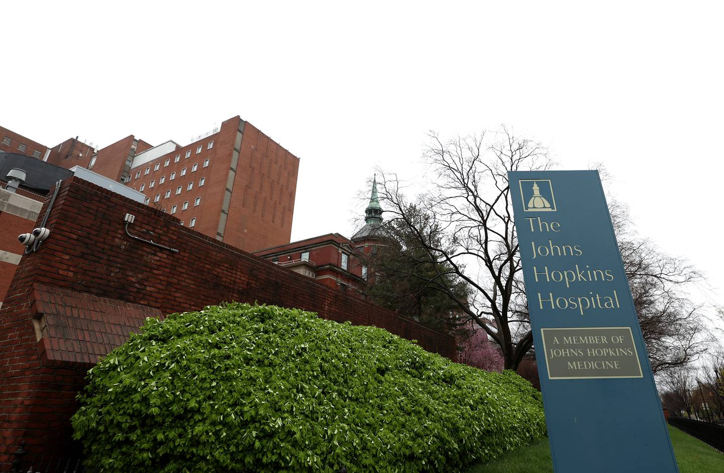 The Johns Hopkins Hospital in Baltimore, Maryland.