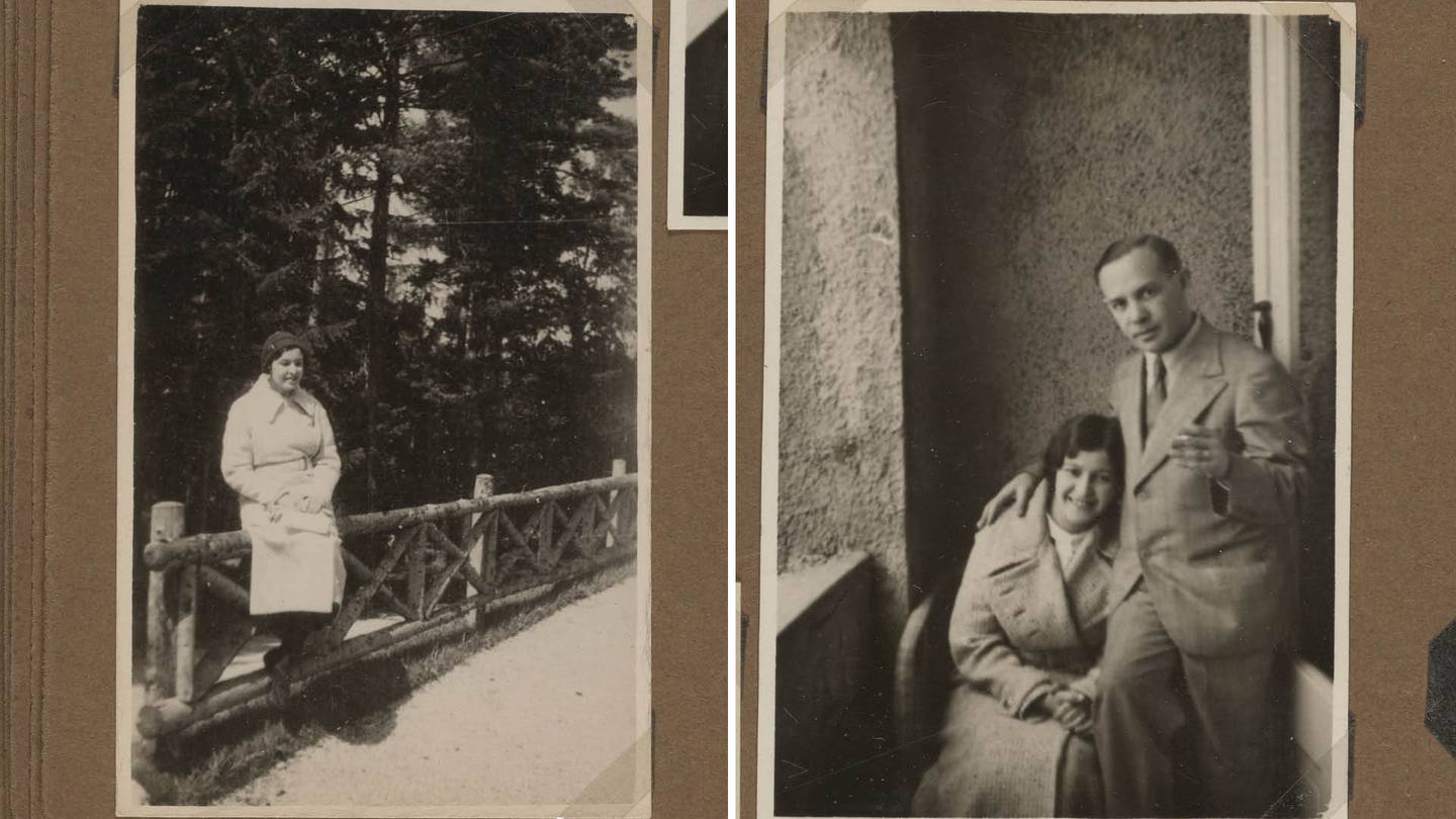 Undated photo of Agi Jambor, from her husband, Imre Patai's, diaries and albums.