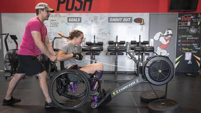 COVID triggered a rare neurological disease and an athlete found her strength
