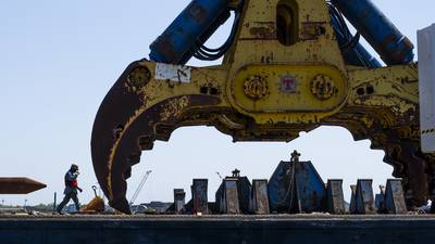 Meet Gus, the hydraulic grabber that will clean up Key Bridge wreckage from the seafloor