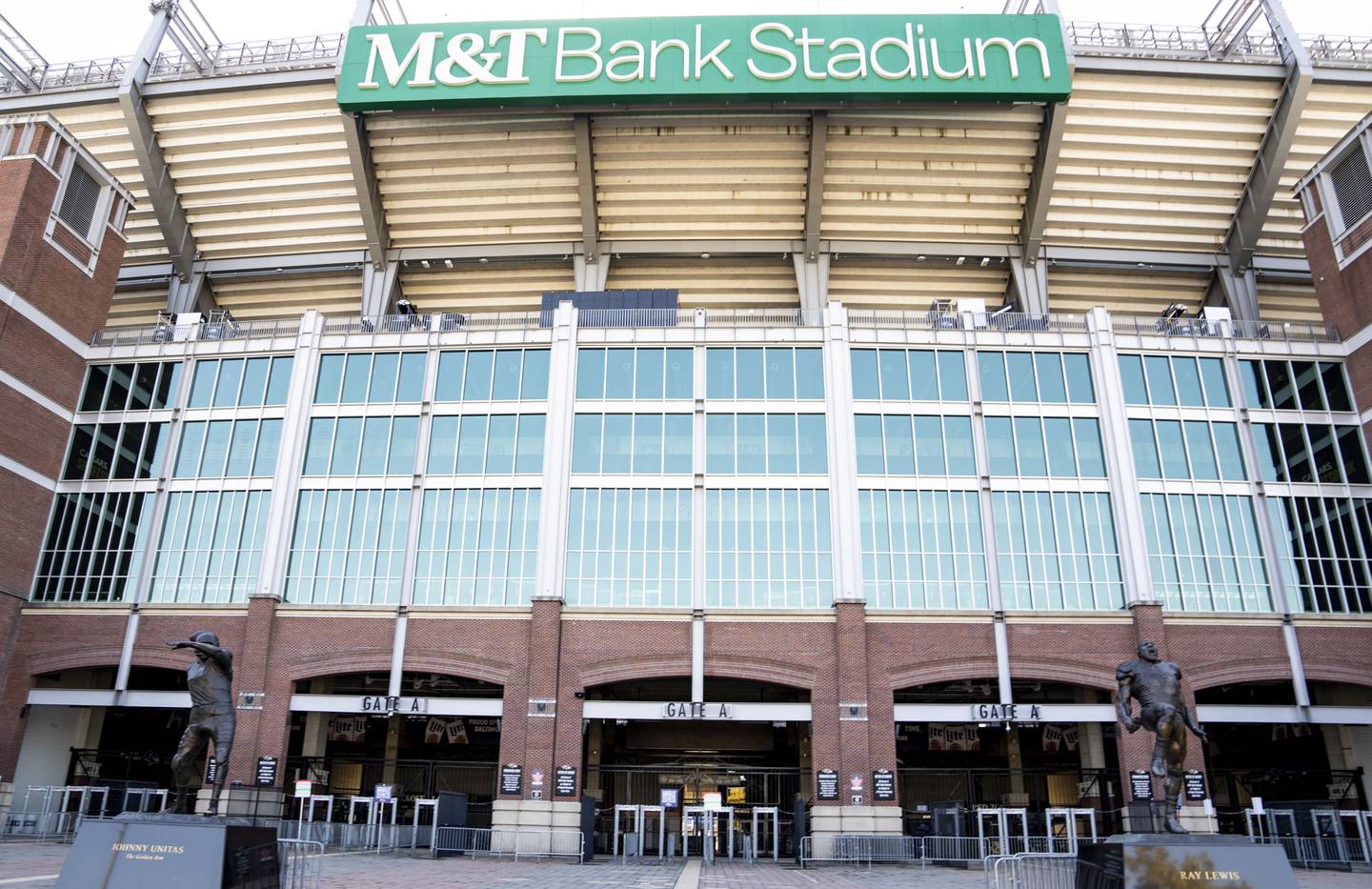 M&T Bank Stadium in Baltimore, MD, Friday, October 14, 2022.