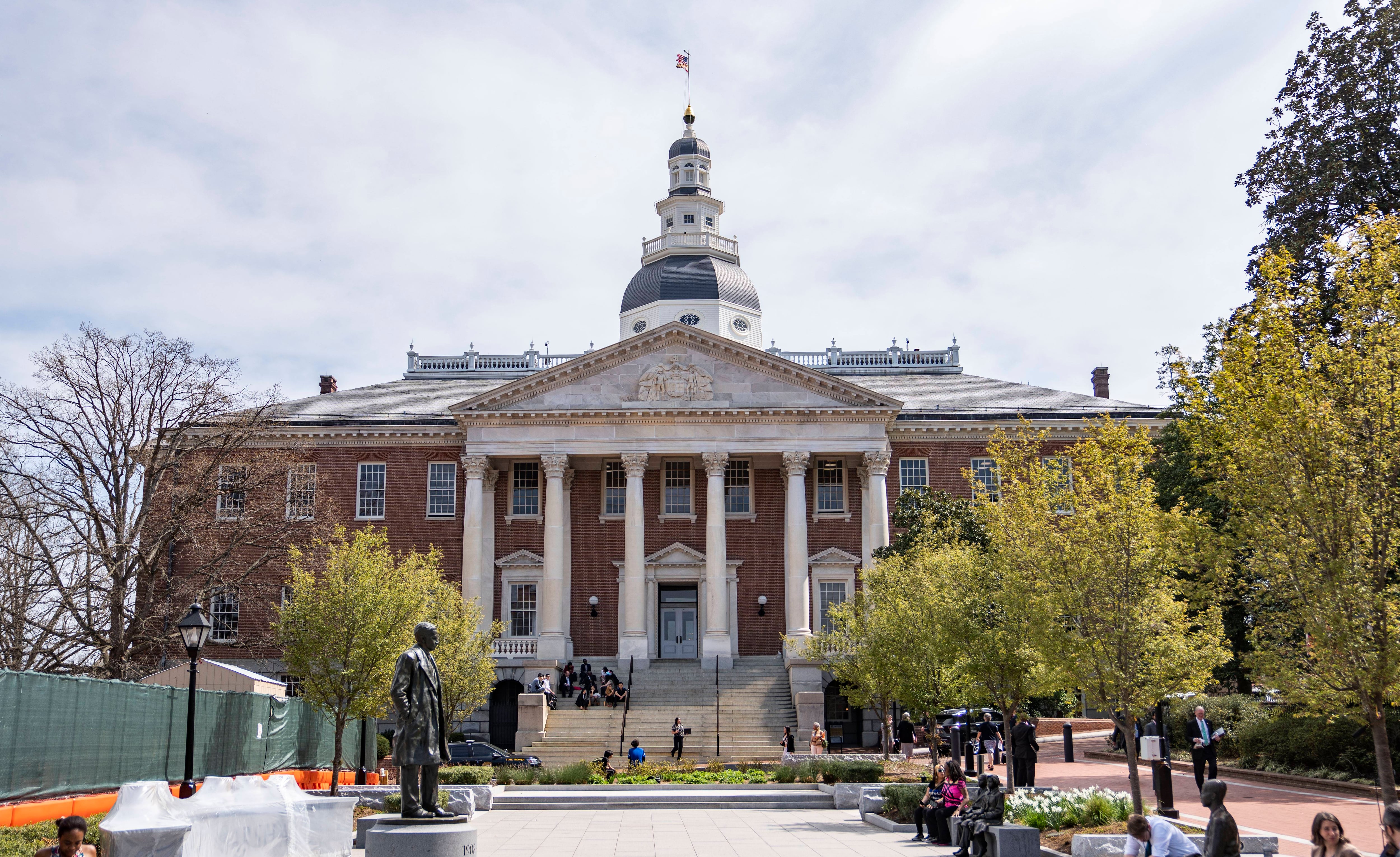 Maryland State House, in Annapolis, Wednesday, April 5, 2023.