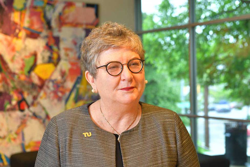 Dr. Kim Schatzel has been president of Towson University since January 2016.