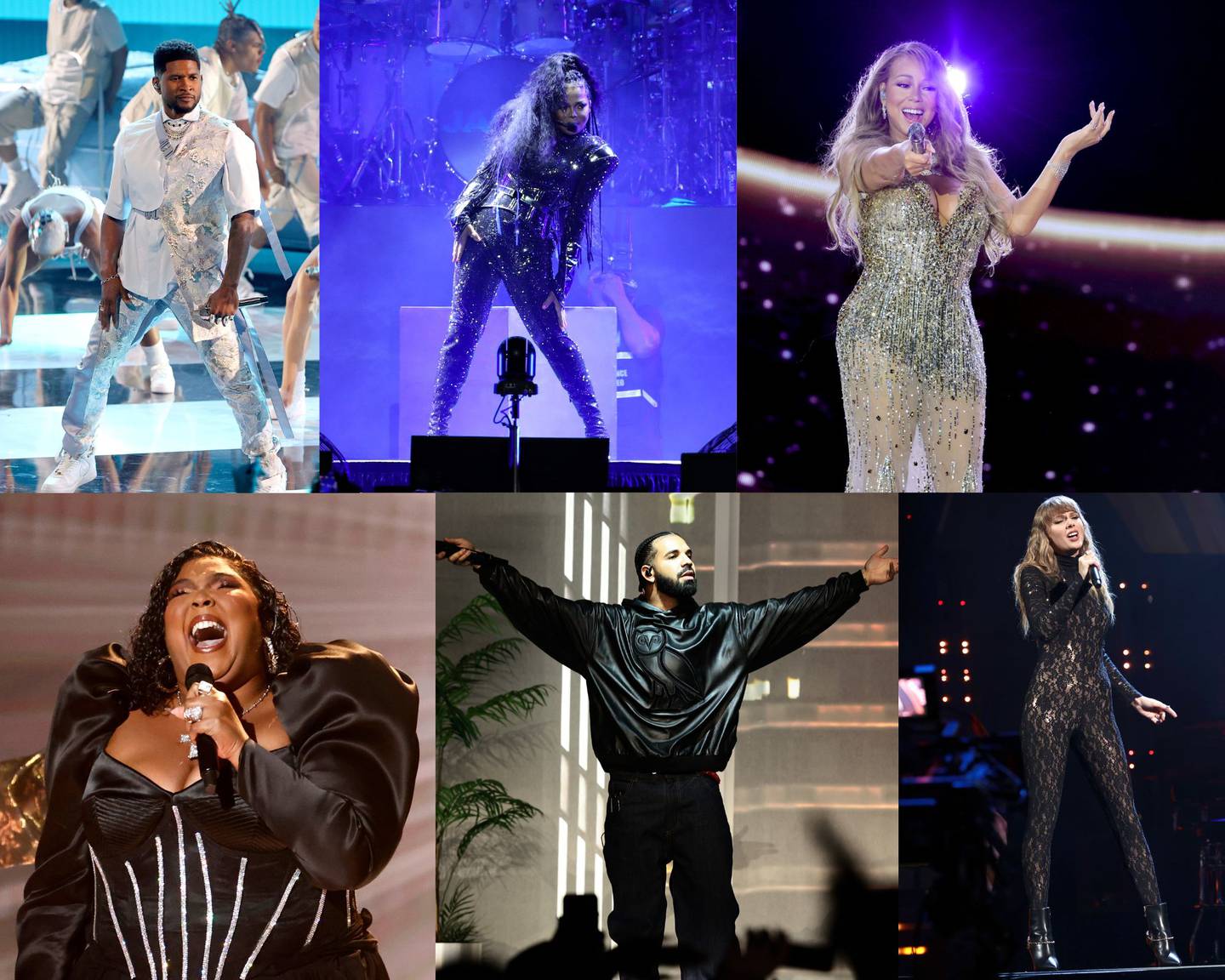 Potential artists who could headline next year's Super Bowl halftime show or in the near future.