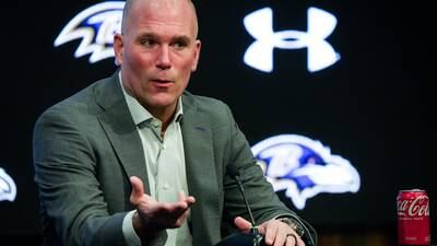 Ravens GM Eric DeCosta’s discipline will be tested in an NFL draft with win-now urgency