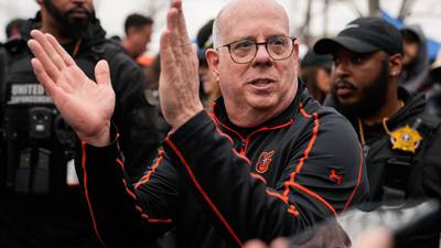 At Orioles opening day, city and state leaders highlight Key Bridge first responders 
