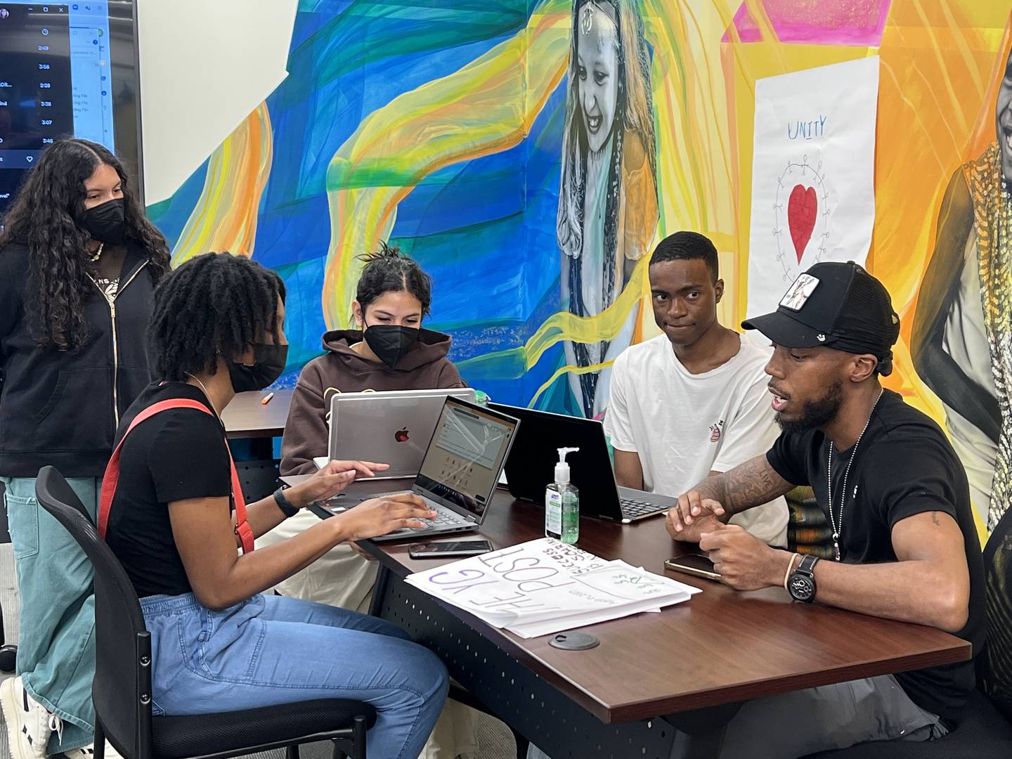Members of the first cohort of Youth Grantmakers. The group recently awarded $525,000 in grants to 10 organizations focused on helping young people in the city.