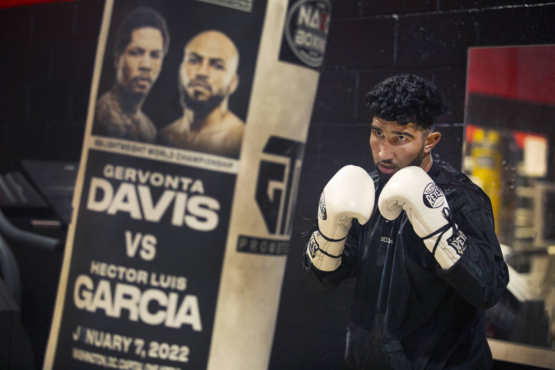 Rafiullah Yari is determined to become world champion and have his image up there in the gyms among the greats, one of which being Upton’s own Gervonta Tank Davis, world champion in three weight classes.