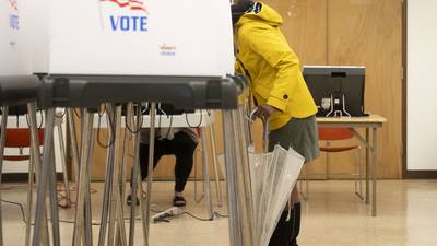 Turnout was down in Tuesday’s voting, but final results will depend on mail ballots