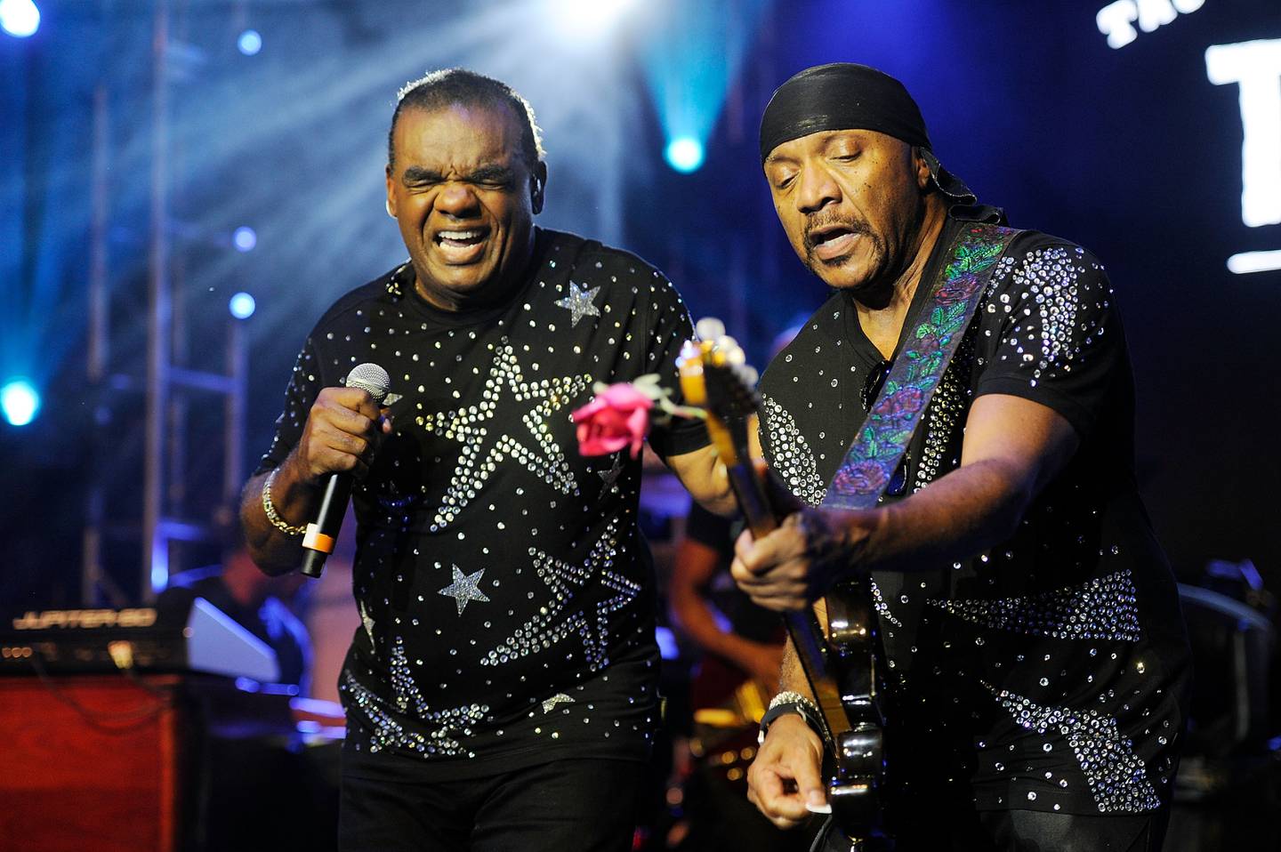 MEMPHIS, TN - SEPTEMBER 15:  The Isley Brothers perform with The Roots at the Six Degrees to Tennessee Roots Jam at New Daisy Theater on September 15, 2018 in Memphis, Tennessee.