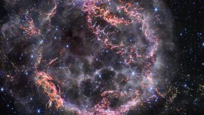 Exploded star or Christmas ornament? Webb telescope shows supernova in gleaming new detail