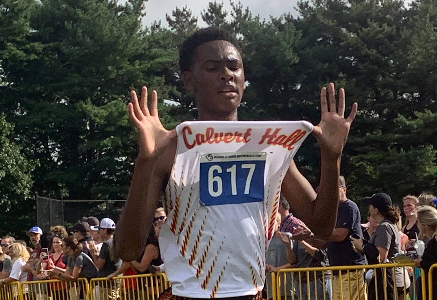 Reigning MIAA cross country champion Cameron Davis is back for his junior year and poised to do great things. He opened his season with the individual title in the boys race at the Barnhardt Invitational, leading his Cardinals teammates to the team title as well.
