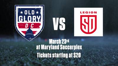 Video Ads: Old Glory vs San Diego Legion (March 23)