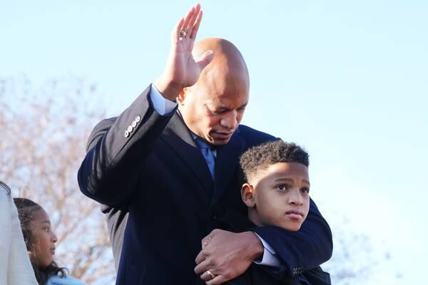As Wes Moore began his first day as Maryland governor, he acknowledged the state’s shameful history with slavery