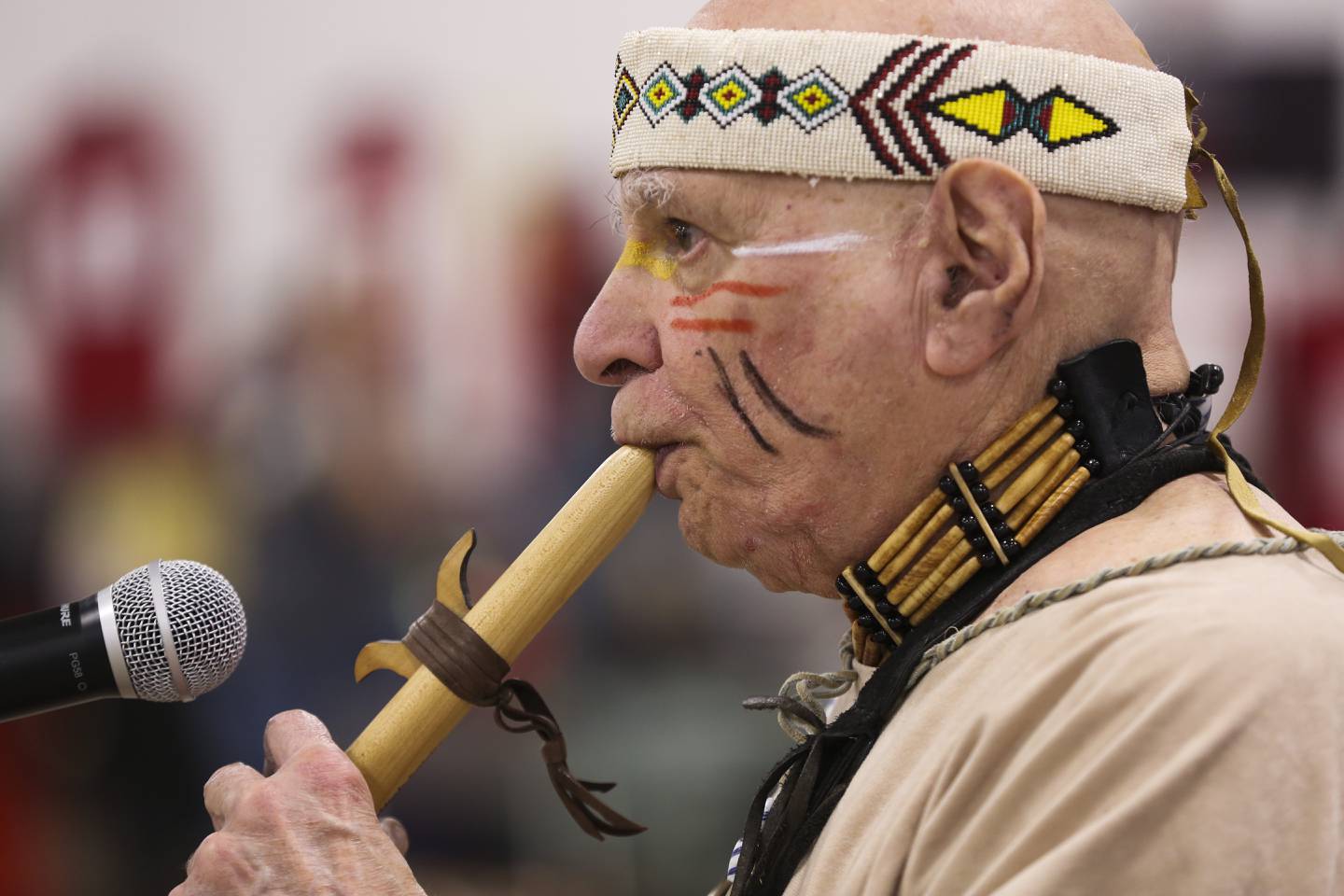 A Native American celebration of food, culture, and heritage took place at the 46th Annual BAIC PowWow at the Maryland State Fairgrounds in Timonium on November 19, 2022.