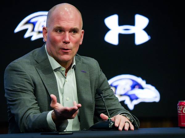 Ravens GM Eric DeCosta’s discipline will be tested in an NFL draft with win-now urgency