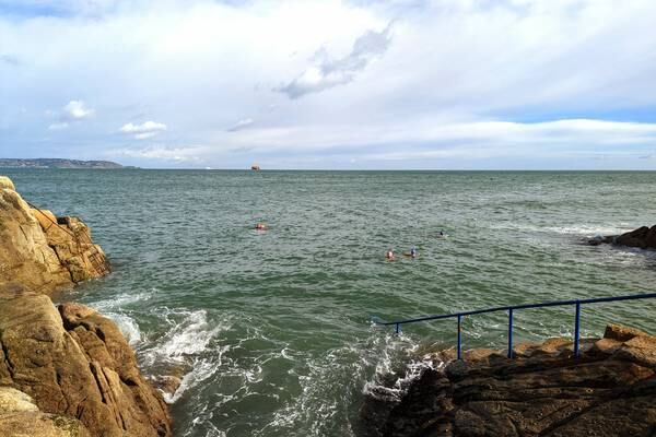 You can swim the Irish Sea at the Forty Foot. Annapolis could have something like it.