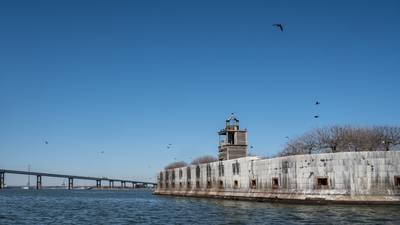 Baltimore’s oddest island: Key Bridge shines new light on abandoned fort
