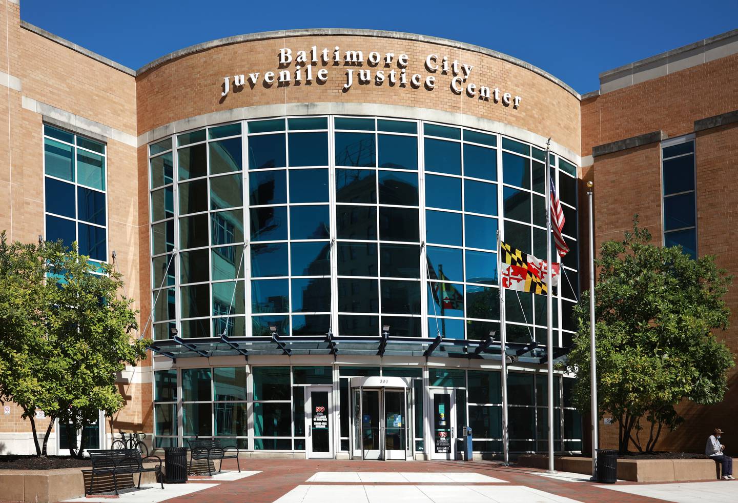 Baltimore Juvenile Justice Center at 300 N. Gay St. opened it’s doors in October 2003