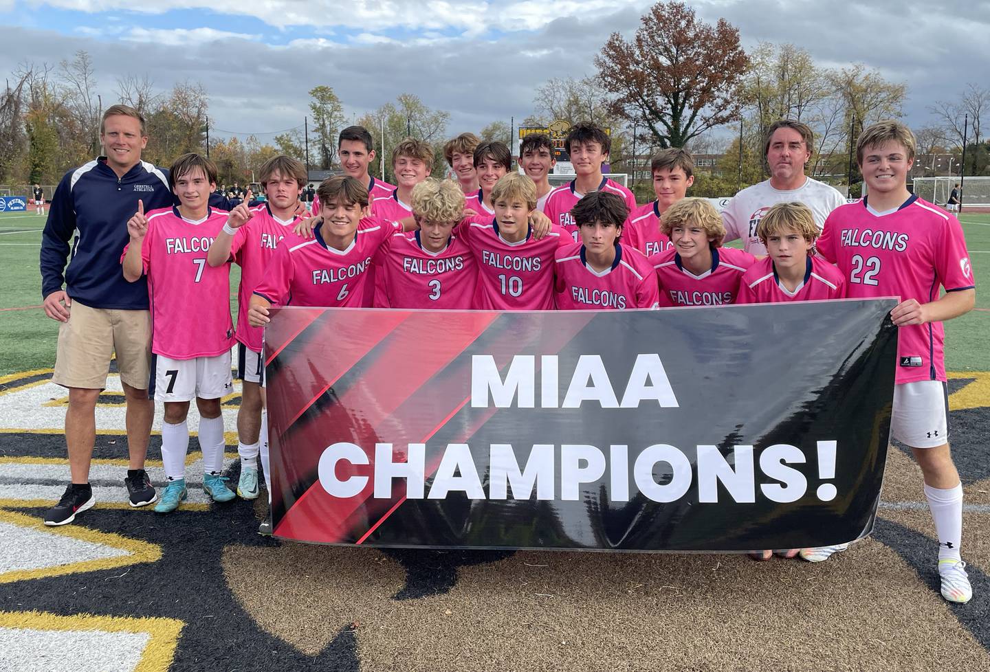 Gerstell Academy bounced back from a loss to St. Vincent Pallotti in last year's MIAA C Conference championship game, to post and undefeated season capped by a 1-0 victory over the Panthers in this year's title game.