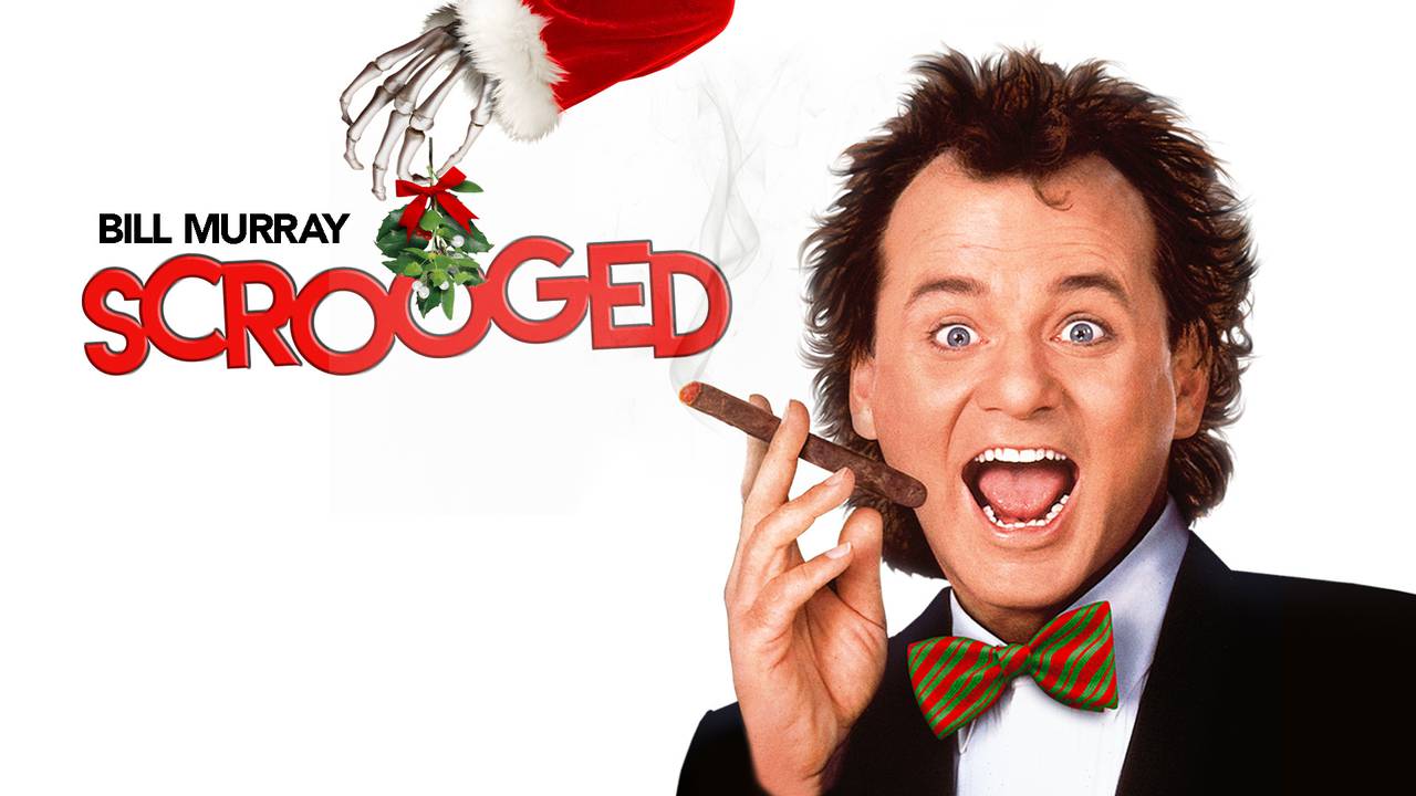 Bill Murray stars in the 1988 film "Scrooged," an update of "A Christmas Carol" featuring Karen Allen.