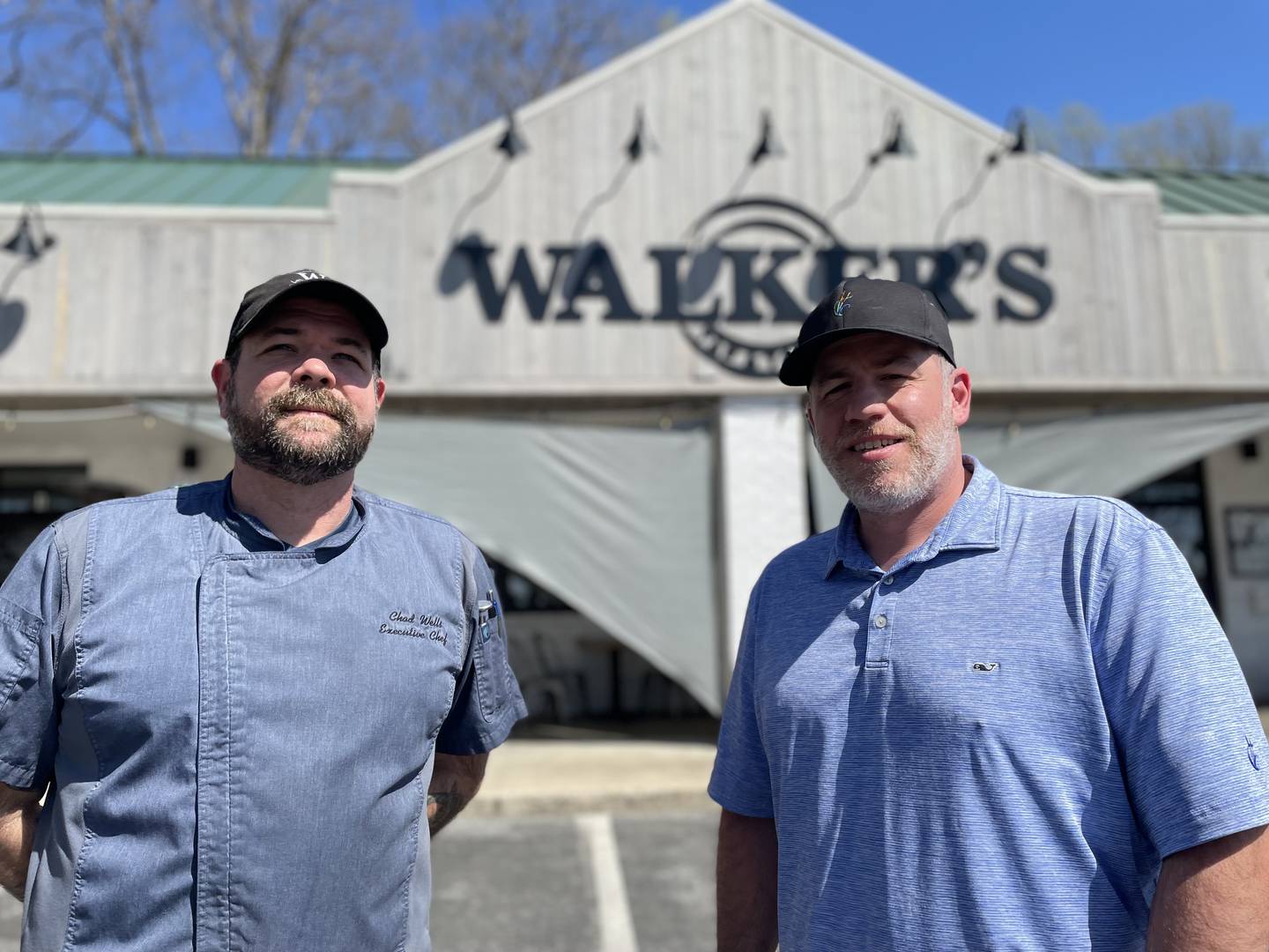 Chad Wells (left) and Anthony DiGangi (right) are opening a new deli in the same shopping center as Walker's Tap & Table.