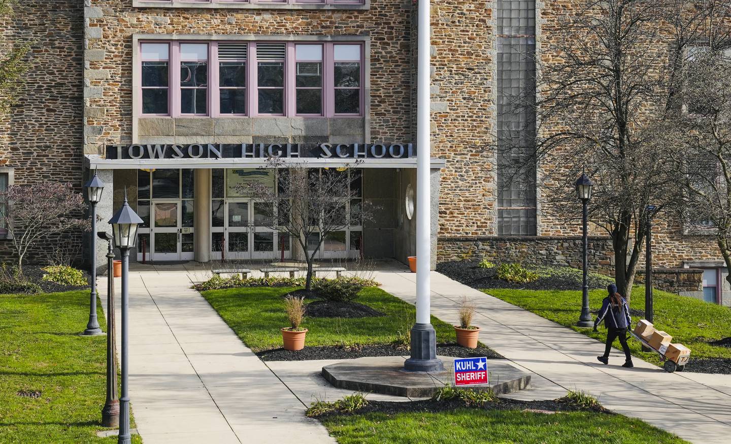 Towson High School, in Baltimore, Md., on November 18, 2022.