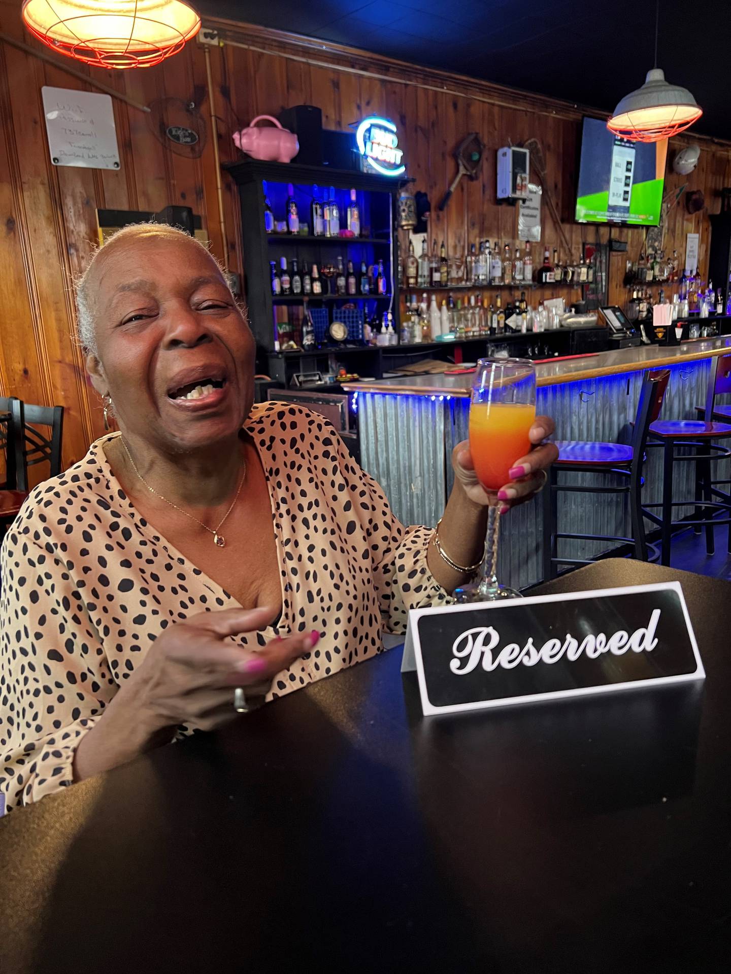 Grandma had a great time at Friends Grille in Pigtown to celebrate her 78 birthday in February.