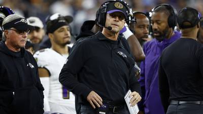 Here’s what John Harbaugh said about the Ravens’ bad luck on ball spots