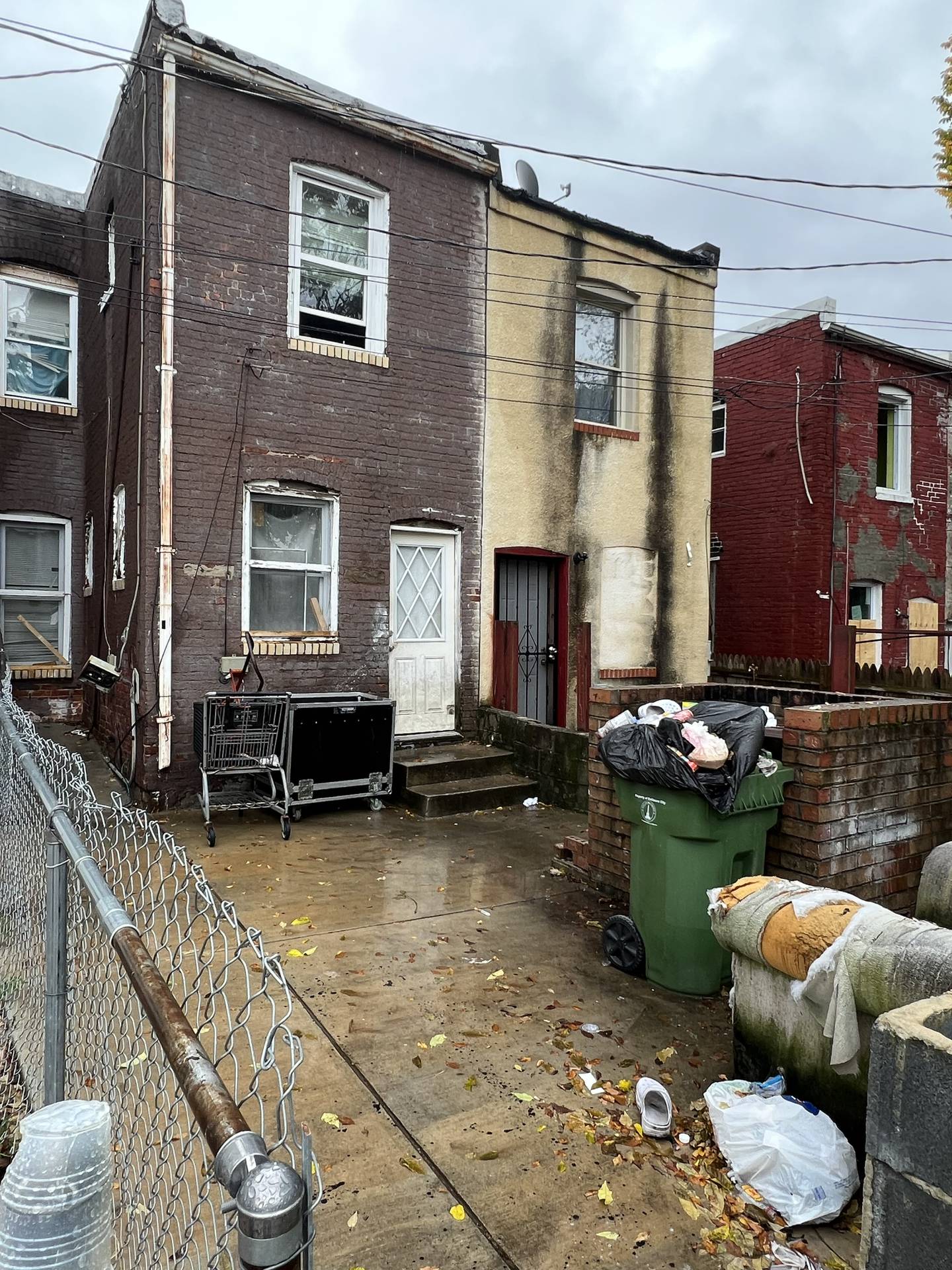 An East Baltimore home owned by an ABC Capital investor. The owners say they visited the property and found squatters living inside.