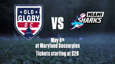Video Ads: Old Glory vs. Miami Sharks (May 4)