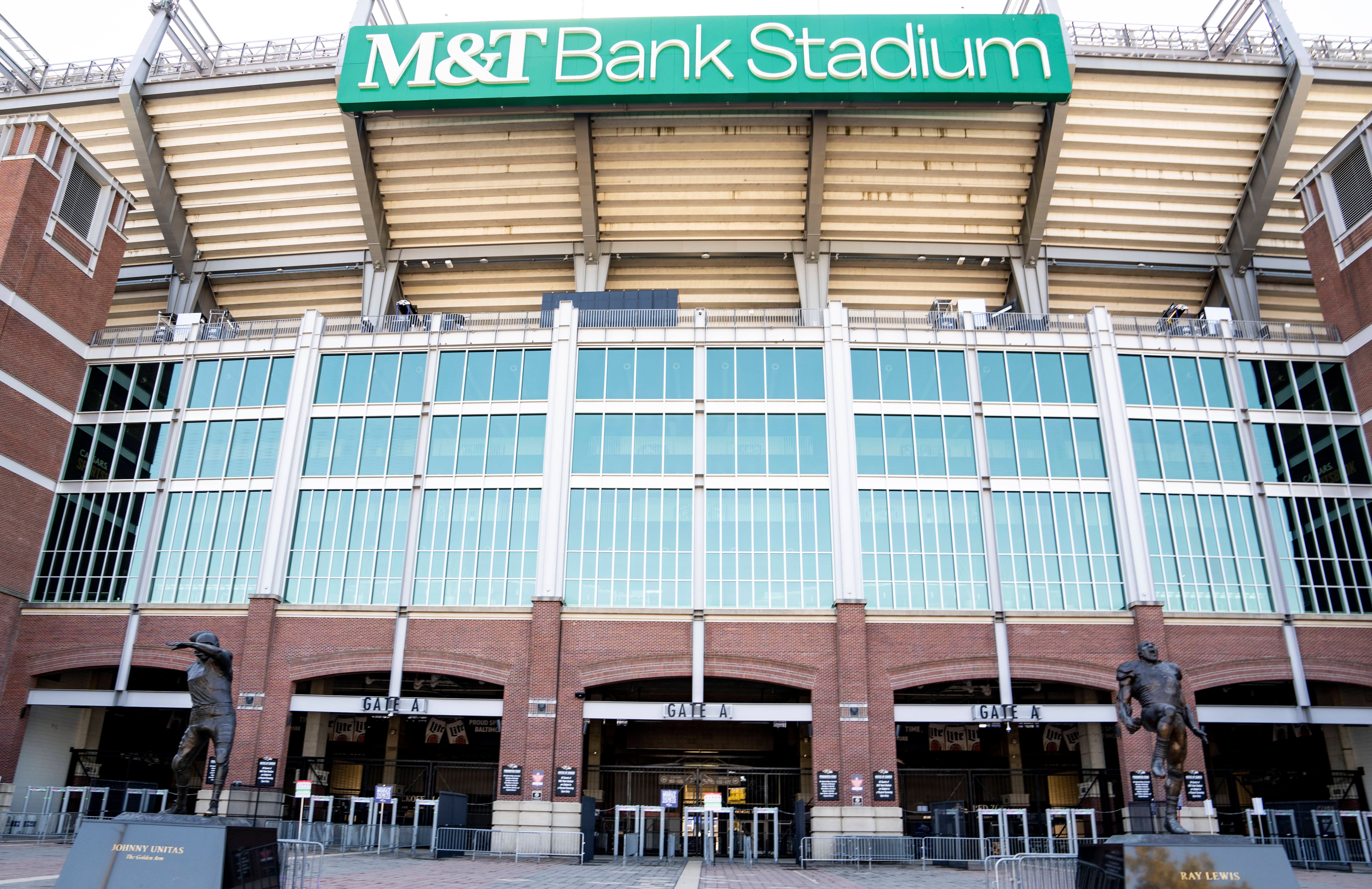 M&T Bank Stadium in Baltimore, MD, Friday, October 14, 2022.