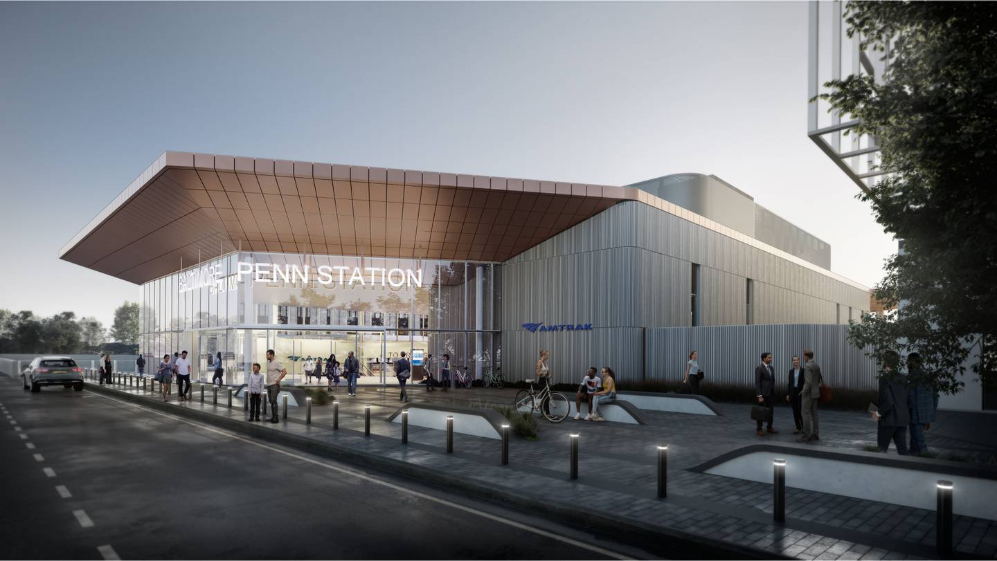 Three renderings were released last week after the city’s Urban Design and Architecture Advisory Panel reviewed the station’s design replacements.