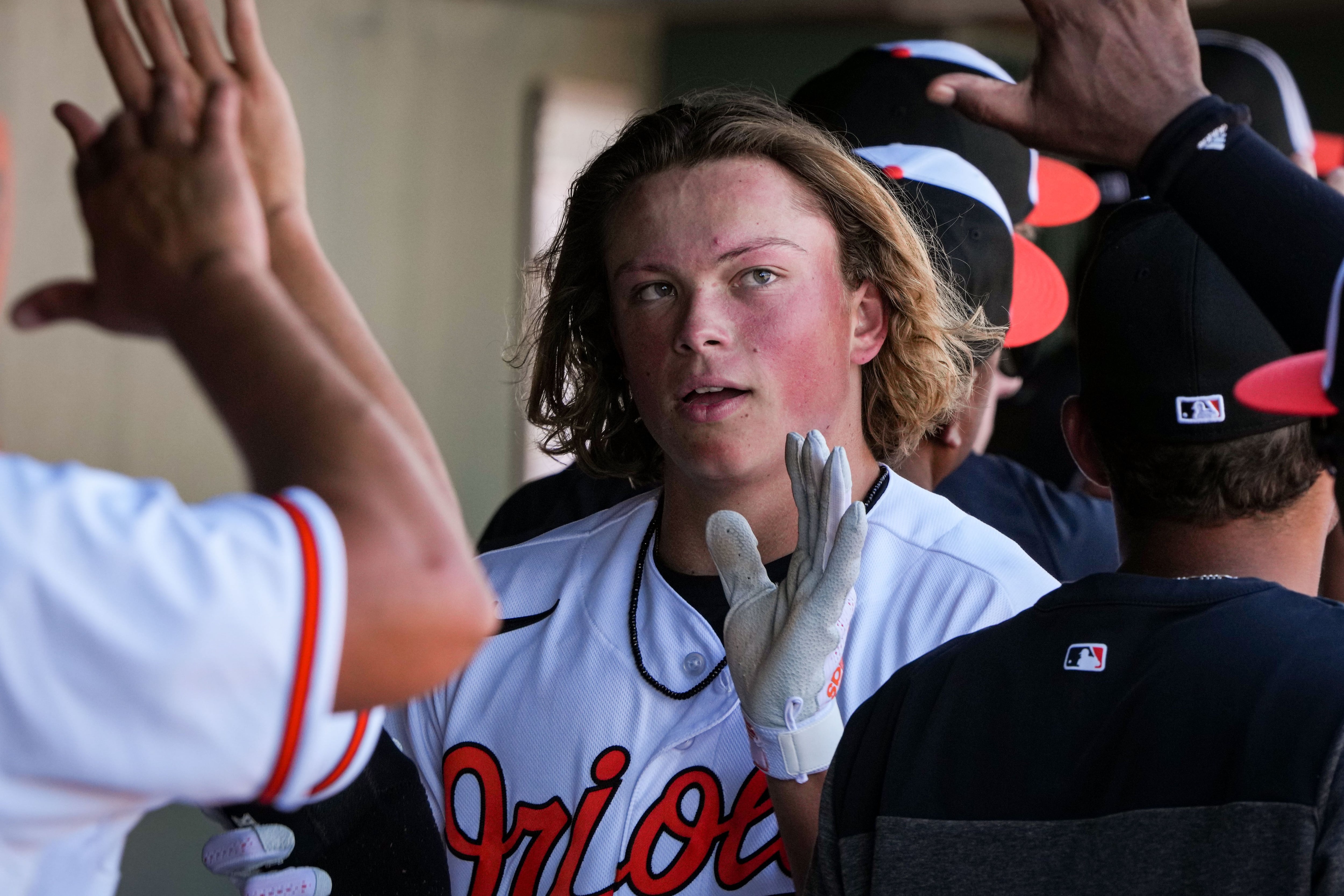 O's prospect Jackson Holliday is plotting a swift path to the