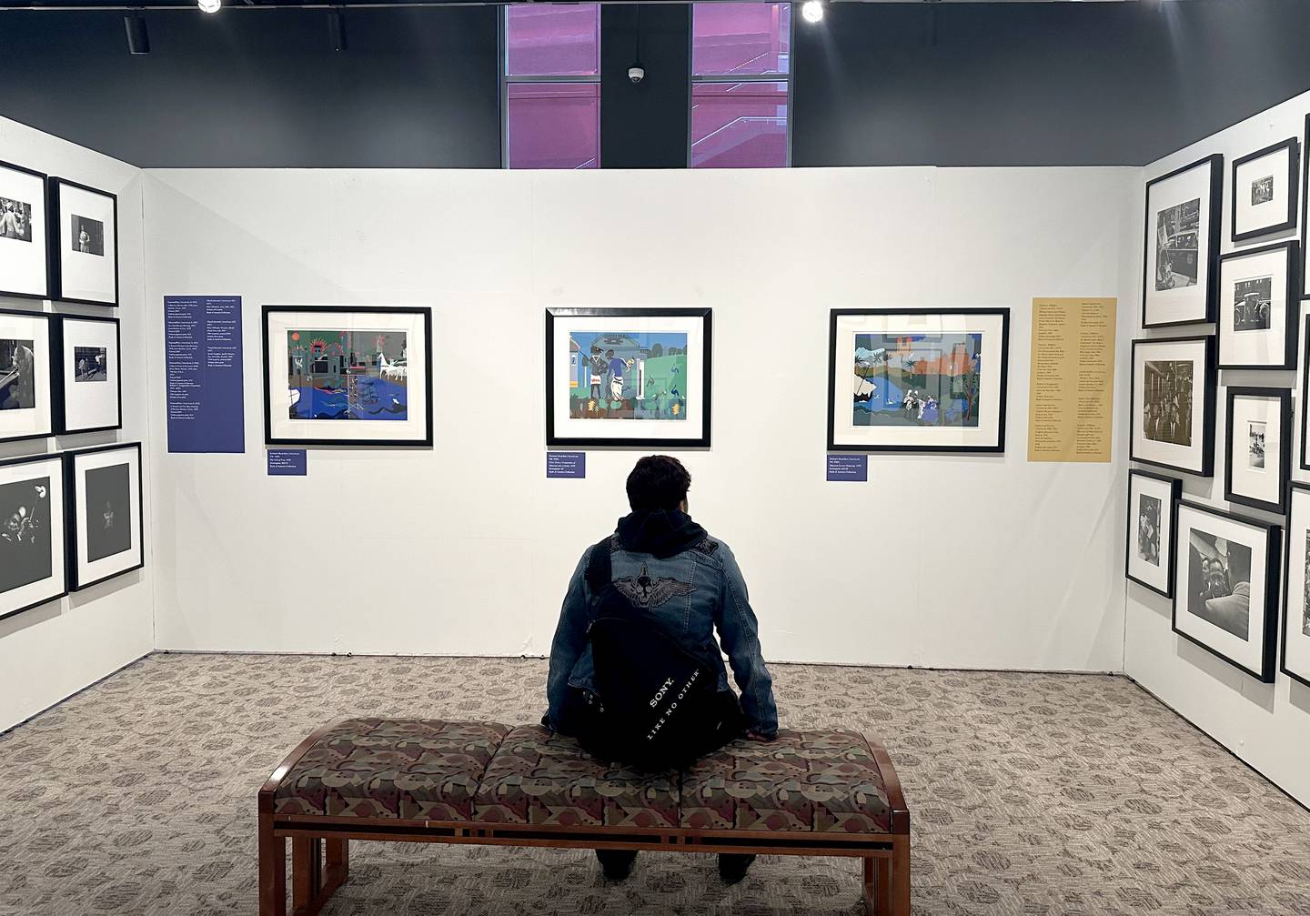 The Vision and Spirit collection, now at the Reginald F. Lewis Museum, uplifts and shares the Black experience through art, Janet Currie, greater Maryland president of Bank of America, says.  The images are (l to r) Romare Bearden (American, 1911-1988); The Fall of Troy, 1979; Screenprint, 80/125; Bank of America Collection 
Romare Bearden (American, 1911-1988); Circe Turns a Companion of Odysseus into a Swine, 1979; Screenprint, AP; Bank of America Collection 
Romare Bearden (American, 1911-1988); Odysseus Leaves Nausicaa, 1979; Screenprint, 80/125; Bank of America Collection