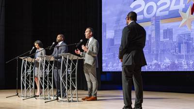 Mosby, Cohen and Sneed spar in City Council president TV debate