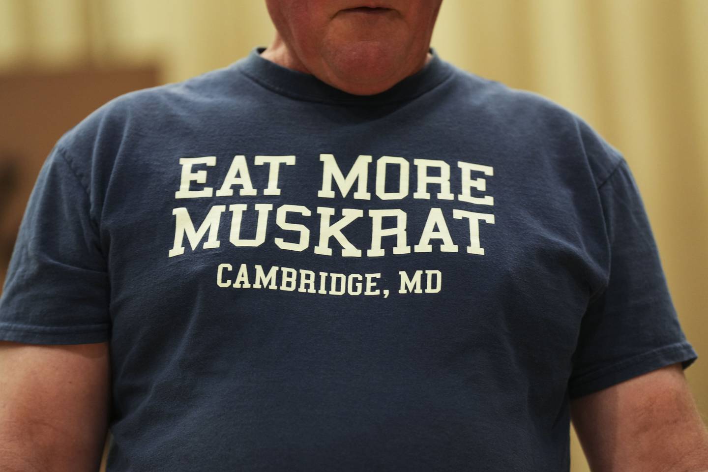 'Eat More Muskrat' shirts were a common sight.