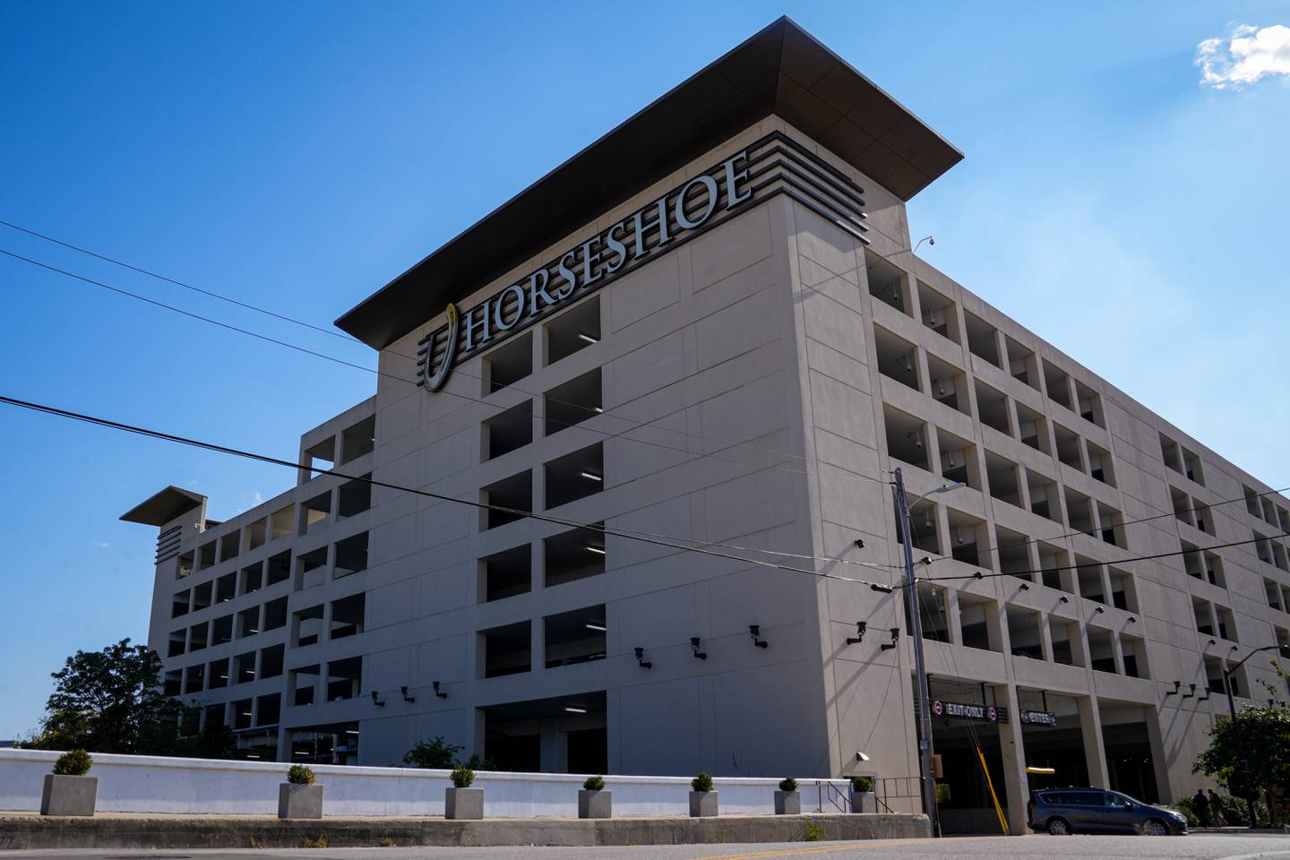 Exterior of Horseshoe Casino in South Baltimore on 10/7/22.