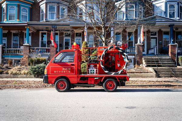 Look out for Yama: Tiny Japanese firetruck finds new home in Baltimore